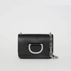 BURBERRY The Mini Leather Crystal D-ring Bag,40799341