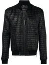 DOLCE & GABBANA QUILTED ZIPPED JACKET