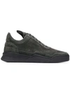FILLING PIECES FILLING PIECES LOW TOP GHOST SNEAKERS - GREY