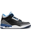 Jordan Air  3 Retro Sport Blue In Black