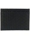 STELLA MCCARTNEY STELLA MCCARTNEY EMBOSSED CARDHOLDER - BLACK