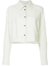 SONG FOR THE MUTE SONG FOR THE MUTE LOOSE ASYMMETRIC BLOUSE - WHITE