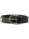 ZADIG & VOLTAIRE ZADIG&VOLTAIRE STUDDED BELT - BLACK