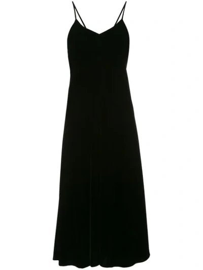 Song For The Mute Loose Flared Dress - Black