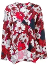 CEDRIC CHARLIER FLORAL PRINT TOP