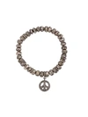 LOREE RODKIN peace charm bracelet