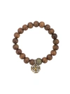 LOREE RODKIN MALTESE CROSS CHARM BRACELET