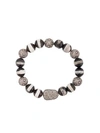 LOREE RODKIN agate beaded diamond bracelet