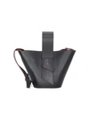 CAROLINA SANTO DOMINGO Mini Amphora Leather Bucket Bag