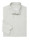 BOGLIOLI Regular-Fit Brushed Herringbone Dress Shirt