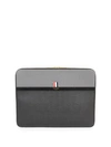 THOM BROWNE Colorblock Leather Document Holder