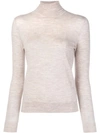 N•PEAL SUPERFINE ROLL NECK SWEATER