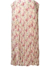 JUNYA WATANABE FLORAL CREPE LONG SKIRT