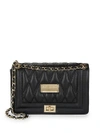 Valentino By Mario Valentino Women's Alice Quilted Leather Shoulder Bag In Black