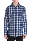 DSQUARED2 PLAID MILITARY-FIT SHIRT,0400098935056