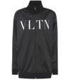 VALENTINO Printed jersey track jacket,P00328392