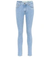 OFF-WHITE MID-RISE SKINNY JEANS,P00339415