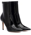 GIANVITO ROSSI IMOGEN VINYL ANKLE BOOTS,P00343899