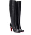 CHRISTIAN LOUBOUTIN MARMARA BOTTA 85 LEATHER BOOTS,P00340889