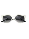 FENDI 54MM Metal Cat Eye Sunglasses