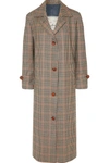 GIULIVA HERITAGE COLLECTION MARIA CHECKED WOOL COAT
