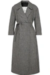 GIULIVA HERITAGE COLLECTION LINDA BELTED HOUNDSTOOTH WOOL COAT