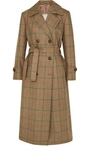 GIULIVA HERITAGE COLLECTION CHRISTIE CHECKED WOOL COAT