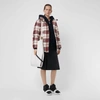 BURBERRY Check Down-filled Puffer Jacket,80037861