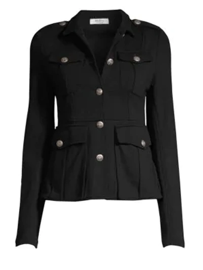 Bailey44 Imperial Army Ponte Jacket In Black