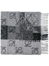 LOEWE logo print scarf,928.28.089