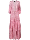 SALONI Georgette Dress,NIKKIB1905