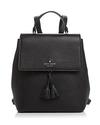 KATE SPADE KATE SPADE NEW YORK HAYES STREET TEBA SMALL LEATHER BACKPACK,PXRU9171