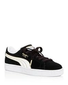 PUMA WOMEN'S VARSITY SUEDE LACE UP trainers,36773501