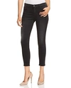 J BRAND MID RISE CROPPED SKINNY JEANS IN NEVERMORE,JB000193