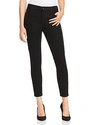 J BRAND ALANA VELVET CORDUROY HIGH RISE JEANS IN BLACK,JB001688