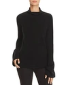 THEORY BELL-SLEEVE CASHMERE SWEATER,I0818706