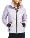 Sam Freestyle Short Down Puffer Coat In Wisteria