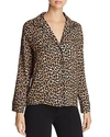 THREE DOTS LEOPARD PAJAMA-STYLE SHIRT,LG2678