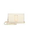 MARC JACOBS Coated Leather Chain Wallet