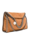 STELLA MCCARTNEY STELLA MCCARTNEY SMALL FALLABELLA TOTE IN BROWN