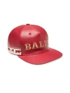 BALLY Animal Leather Baseball Cap