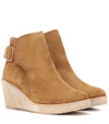 A.P.C. SUEDE ANKLE BOOTS,P00328563