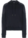 GMBH PATCHED HOODIE TOP