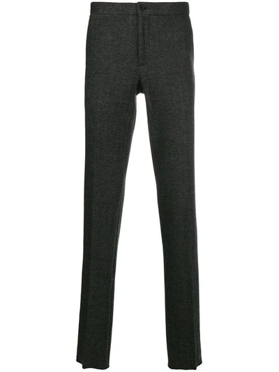 Incotex Straight Leg Trousers In Grey