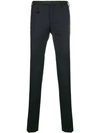 Incotex Classic Tailored Trousers In Blue
