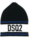 DSQUARED2 LOGO EMBROIDERED BEANIE