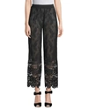 ANNA SUI GARDEN LACE PANT,1000077123656