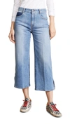 Stella Mccartney Wide Leg Trousers In Classic Blue