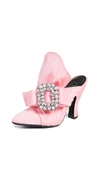 MARC JACOBS Imitation Pearl Embellished Mules