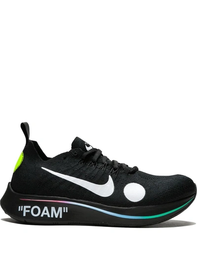 Nike Zoom Fly Mercurial Flyknit Sneakers In Black